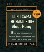 Cover of: Dont Sweat The Small Stuff About Money