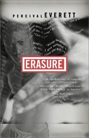 Cover of: ERASURE by Percival L. Everett