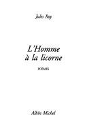 Cover of: homme à la licorne: poèmes