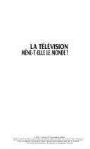 Cover of: Télévision mène-t-elle le monde?