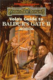 Cover of: Volo's Guide to Baldur's Gate (AD&D/Forgotten Realms)