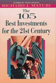 Cover of: The 105 Best Investments for the 21st Century