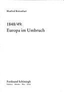 Cover of: 1848/49: Europa im Umbruch