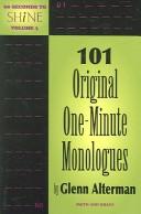 Cover of: 60 Seconds to Shine Volume III: 101 Original One-Minute Monologues