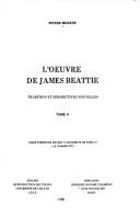 L' oeuvre de James Beattie by Pierre Morère