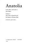 Cover of: Anatolia by Stephen Mitchell