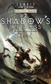 Cover of: Shadow's Witness: Gateway to Sembia, Book II (Gateway to Sembia)