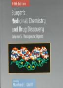 Medicinal chemistry by Alfred Burger
