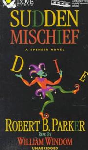 Cover of: Sudden Mischief: A Suspense Novel
