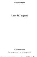 Cover of: et'a dell'argento