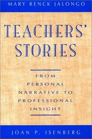 Cover of: Teachers' stories by Mary Renck Jalongo