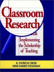Classroom research by K. Patricia Cross