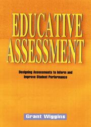 Cover of: Educative assessment by Grant P. Wiggins