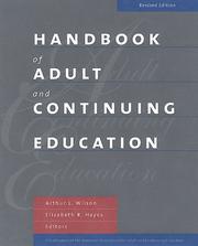 Handbook of adult and continuing education