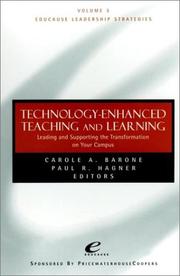 Technology-enhanced teaching and learning : leading and supporting the transformation on your campus