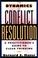 Cover of: The dynamics of conflict resolution