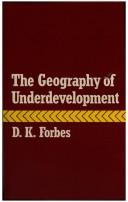 The geography of underdevelopment : a critical survey