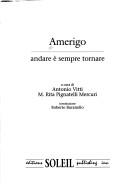 Cover of: Amerigo: andare è sempre tornare