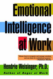 Emotional intelligence at work : the untapped edge for success