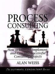 Cover of: Process Consulting by Alan Weiss