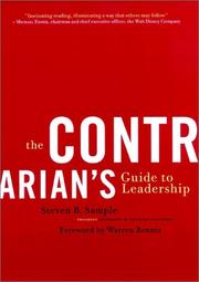 Cover of: The Contrarian's Guide to Leadership