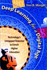 Cover of: Deep Learning for a Digital Age by Van B. Weigel