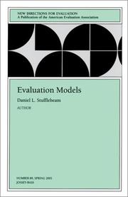 Evaluation models by Daniel L. Stufflebeam