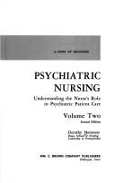 Cover of: Psychiatric nursing: a book of readings.