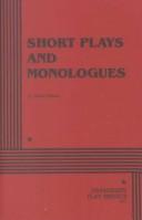 Cover of: Short plays and monologues. by David Mamet