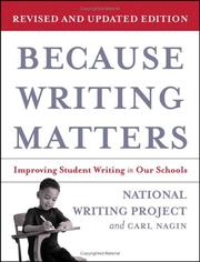 Because writing matters : improving student writing in our schools