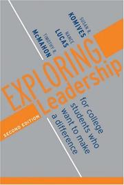 Cover of: Exploring Leadership by Susan R. Komives, Nance Lucas, Timothy R. McMahon
