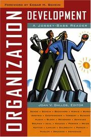 Organization development : a Jossey-Bass reader