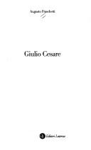 Cover of: Giulio Cesare