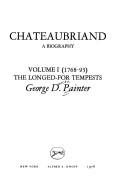 Cover of: Chateaubriand: A biography