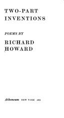 Cover of: Two-part inventions: poems