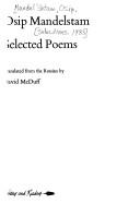 Osip Mandelstam selected poems