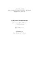 Cover of: Triodion und Pentekostarion: nach slavischen Handschriften des 11.-14. Jahrhunderts
