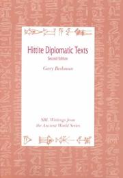 Cover of: Hittite diplomatic texts