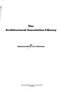 Cover of: The Architectural Association library