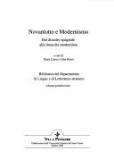 Cover of: Novantotto e modernismo: dal disastro spagnolo alla rinascita modernista