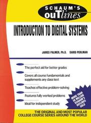 Cover of: Schaum's outline of theory and problems of introduction to digital systems