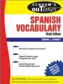 Cover of: Schaum's outline of Spanish vocabulary