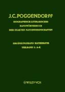 Cover of: Biographisch-Literarisches Handworterbuch Der Exakten Naturwissenschaften
