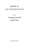 Cover of: Henry II: new interpretations