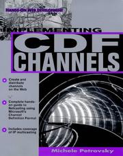 Cover of: Implementing CDF channels