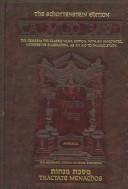 Cover of: Talmud Bavli: Tractate Menachos : The Schottenstein Edition