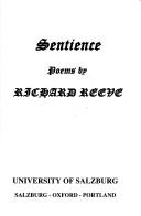 Sentience : poems