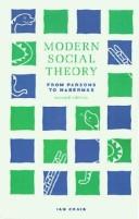 Modern Social Theory : From Parsons to Habermas