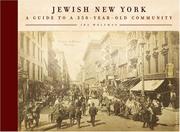 Cover of: Jewish New York by Ira Wolfman