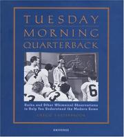 Cover of: Tuesday morning quarterback: haiku and other whimsical observations to help you understand the modern game